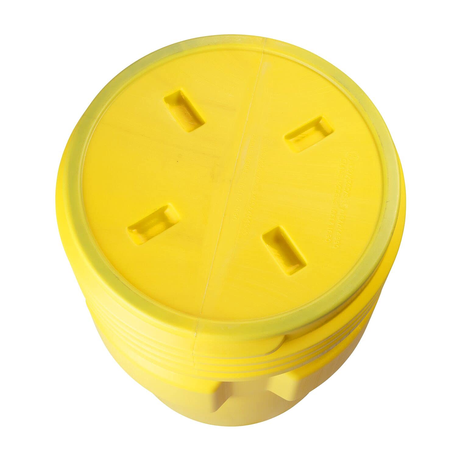 EAGLE GASKET AND PACKING Eagle 1690 Haz-Mat 95 Gallon Polyethylene Containment Overpack Drum with Screw Top Lid