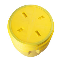 Eagle 1690 Haz-Mat 95 Gallon Polyethylene Containment Overpack Drum with Screw Top Lid