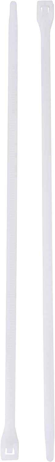 GARDNER BENDER Gardner Bender 46-408 Heavy-Duty DoubleLock Cable Tie, 8 Inch, 175 lbs. Tensile Strength, 100 Pack