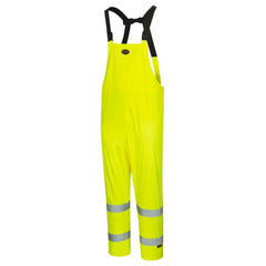 Pioneer V1080360U-3XL High Visibility Rain Gear Safety Jacket and Bib Pants Hi Vis Waterproof Reflective PVC Work Suit for Men 3X-Large Orange and Yellow Green