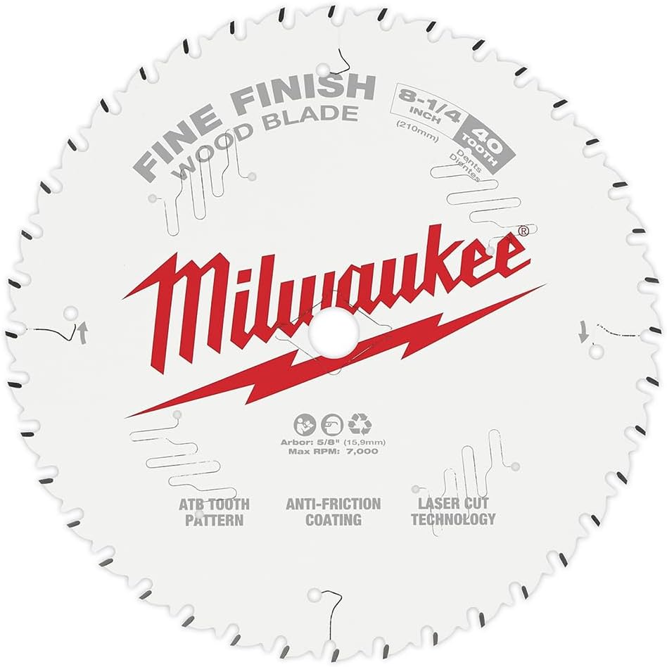MILWAUKEE 48-40-0822 CIRCULAR SAW BLADES