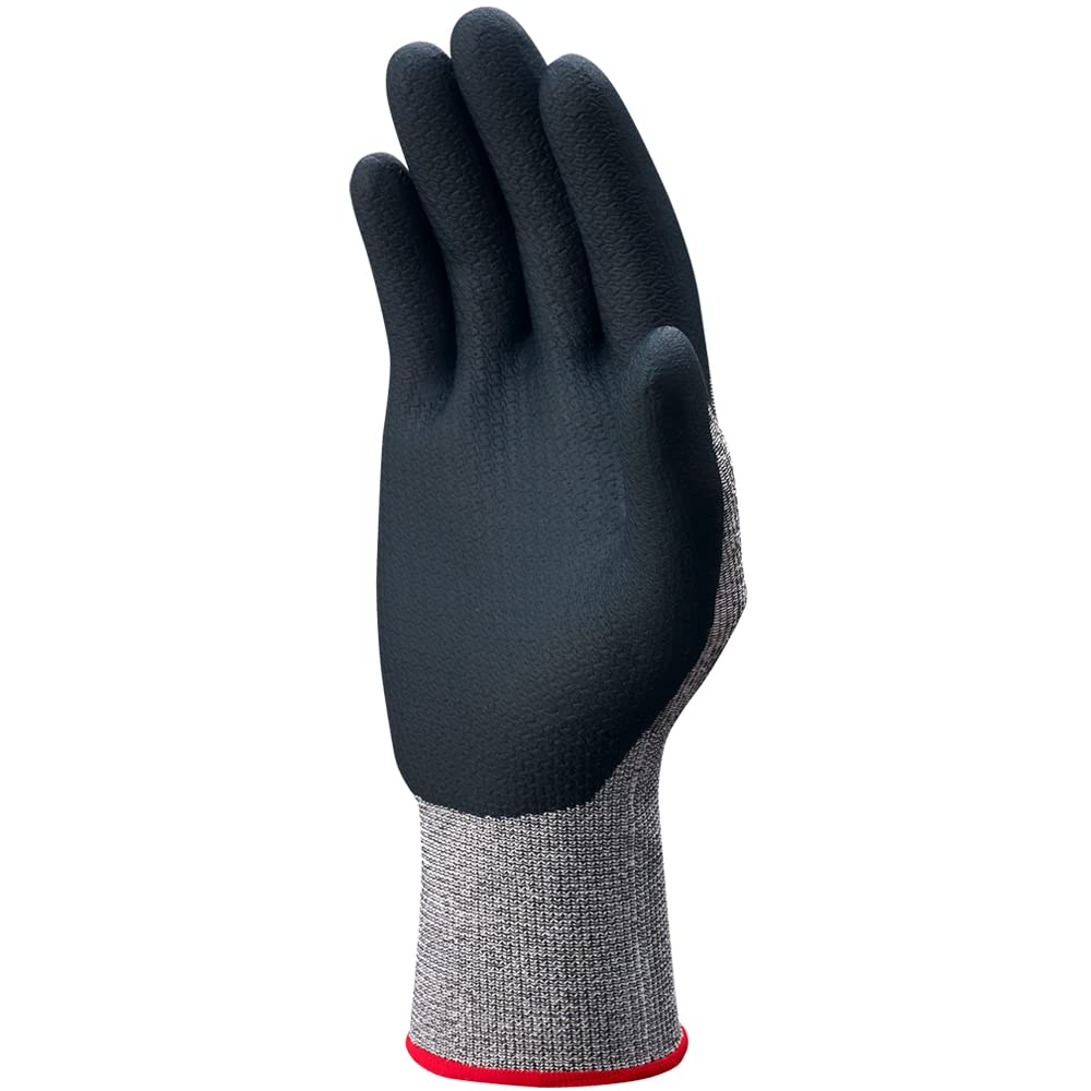 SHOWA Showa 386S-06 Foam Nitrile Palm Coated Cut Resistant Glove Small