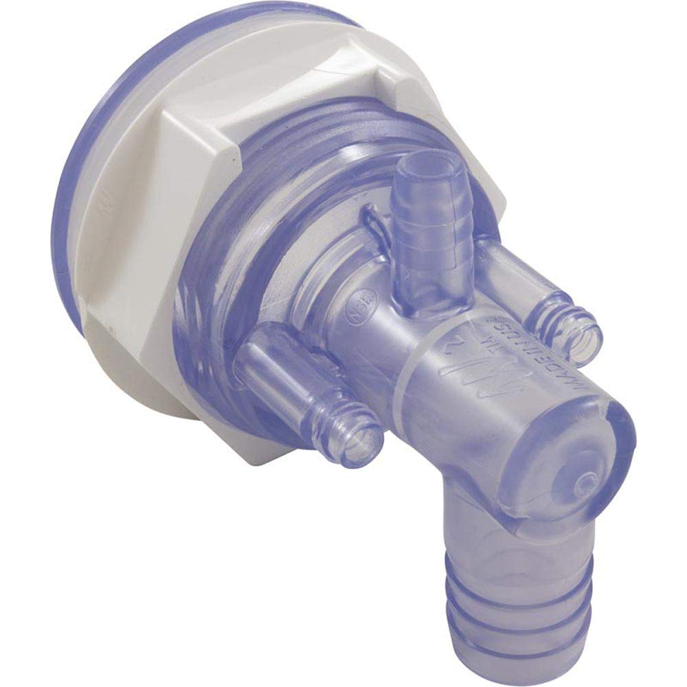 WATERWAY PLASTICS Waterway Plastics 228-0308G Glo Mini Storm Jet Body 3/4 Rbx 3/8 Rb Grommet