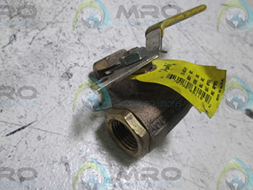 APOLLO VALVES Apollo Valves 7510301 75-100 Series 1/2 in. Bronze Standard Port FNPT 600 Ball Valve