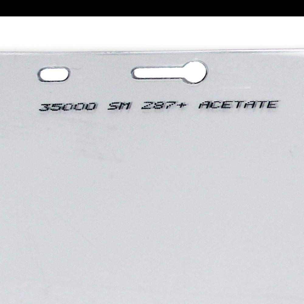 SELLSTROM Sellstrom S35000 Face Shield Replacement Window Uncoated Acetate Clear Tint