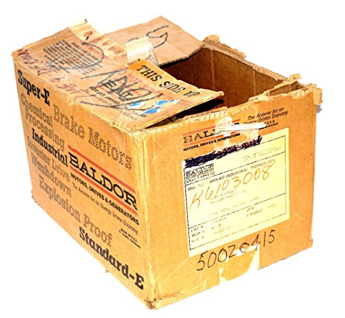 BALDOR MOTOR Baldor EM3554 General Purpose AC Motor 3 Phase 56 Frame TEFC Enclosure 1-1/2Hp 1760rpm 60Hz 208-230/460V