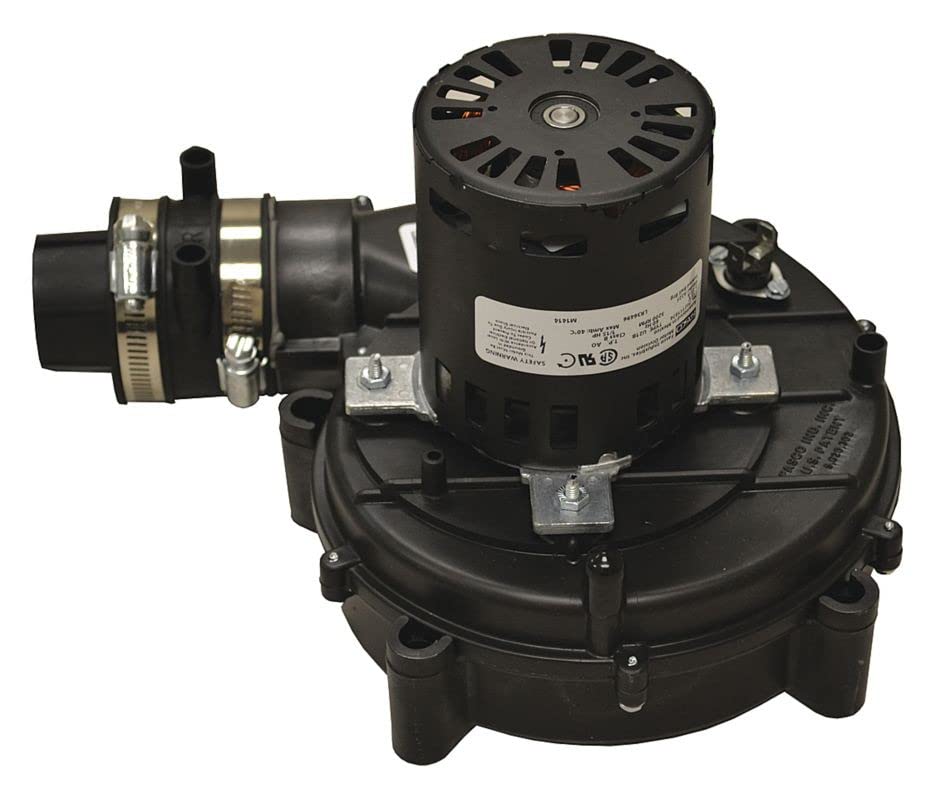 GENTEQ MOTORS Fasco Motors A225 Inducer Draft Motor 115 Volts 1 Speed 024-34558-000 Replacement