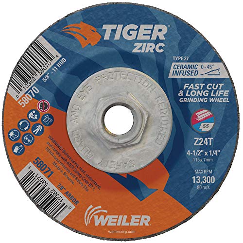 WEILER 58070 ABRASIVES, FILES, & CHISELS