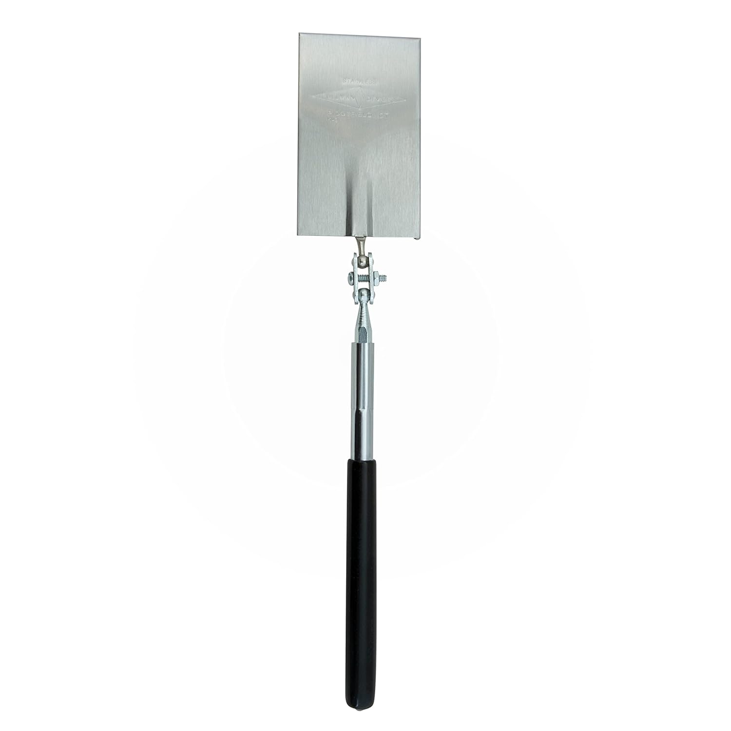 ULLMAN Ullman K-2M Magnifying Telescoping Rectangular Inspection Mirror, 3-1/2 Length x 2-1/8 Width, 11-1/4 to 15-1/4 Extended Handle Length