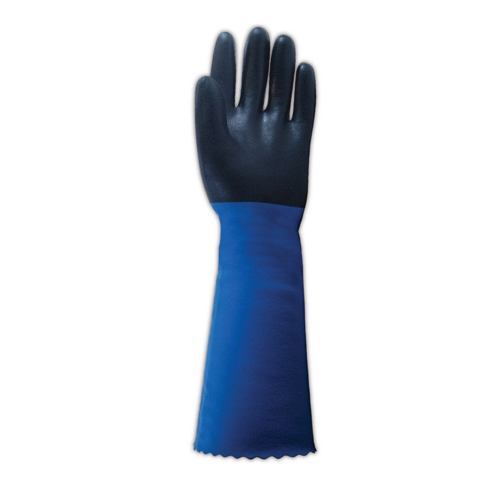 MAPA PROFESSIONAL MAPA Professional 337420 StanZoil NL-52 Neoprene Mediumweight Glove Chemical Resistant 14 Length Size 10