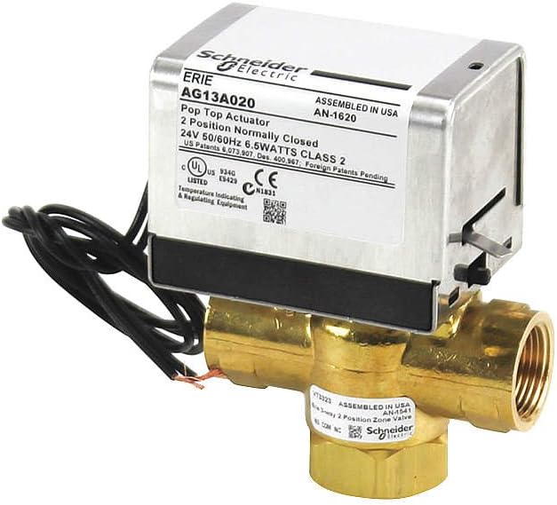 SCHNEIDER ELECTRIC VT3322G13A020 ZONE VALVES