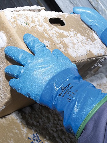 SHOWA SHOWA 282M-08 Waterproof Insulated Work Gloves Medium (Pack of 12 Pair)