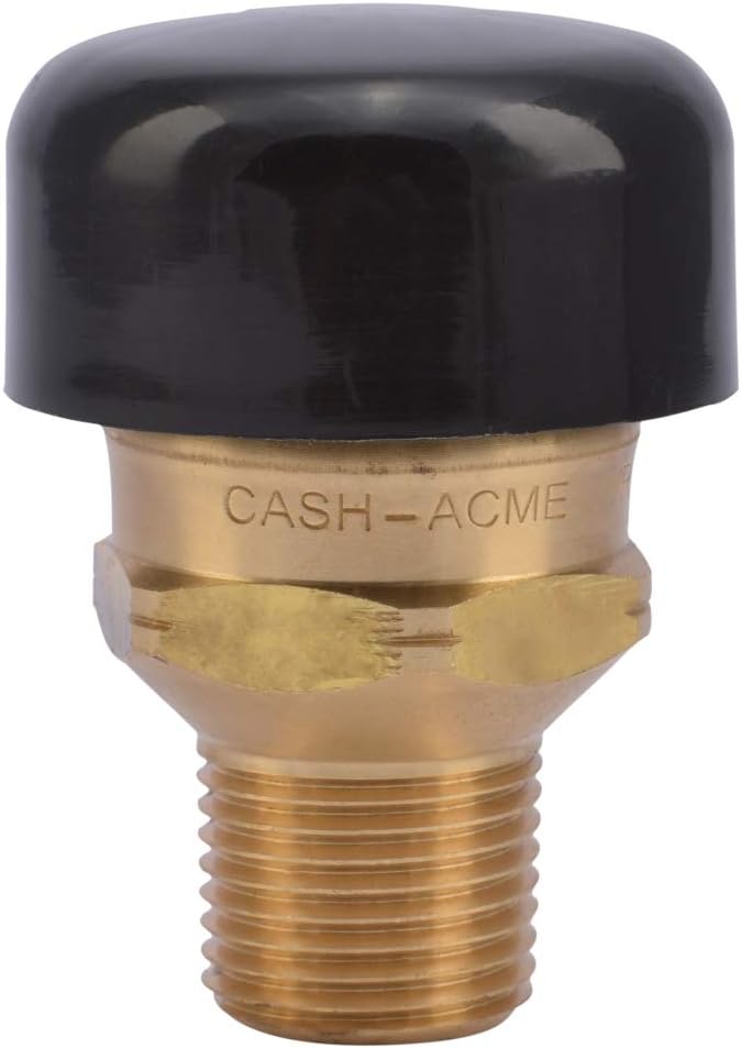 CASH-ACME Cash Acme 22397-0000LF VR-801 Vacuum Relief Valve Vent with Dust Cover, 0.5 Inch