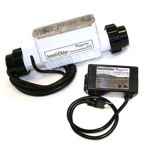 PENTAIR Pentair EC-520888 IntelliChlor IC15 Salt Chlorine Generator for Above Ground Pools