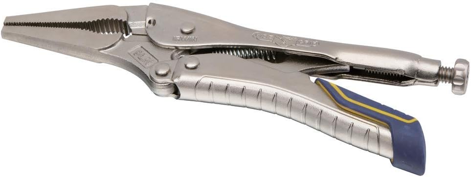 IRWIN Irwin IRHT82582 Vise-Grip 9-Inch Locking Pliers Fast Release Long Nose Wire Cutter