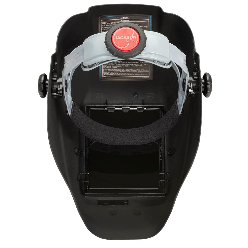 JACKSON SAFETY Jackson Safety 34068 W10 HLX Passive Welding Helmet Ultra-Lightweight Black 2 Units/Case