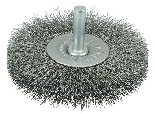 WEILER Weiler 17965 Crimped Wire Radial Wheel 0118 Steel Fill 1/4 Stem USA Pack of 10
