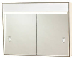 ZENITH Zenith Home Corp 701L Lighted Sliding Door Medicine Cabinet