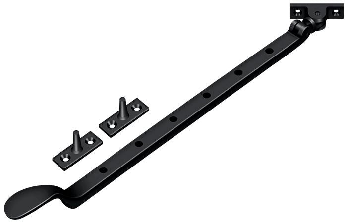 DELTANA Deltana CSA13U19 Colonial Casement Stay Adjuster Black