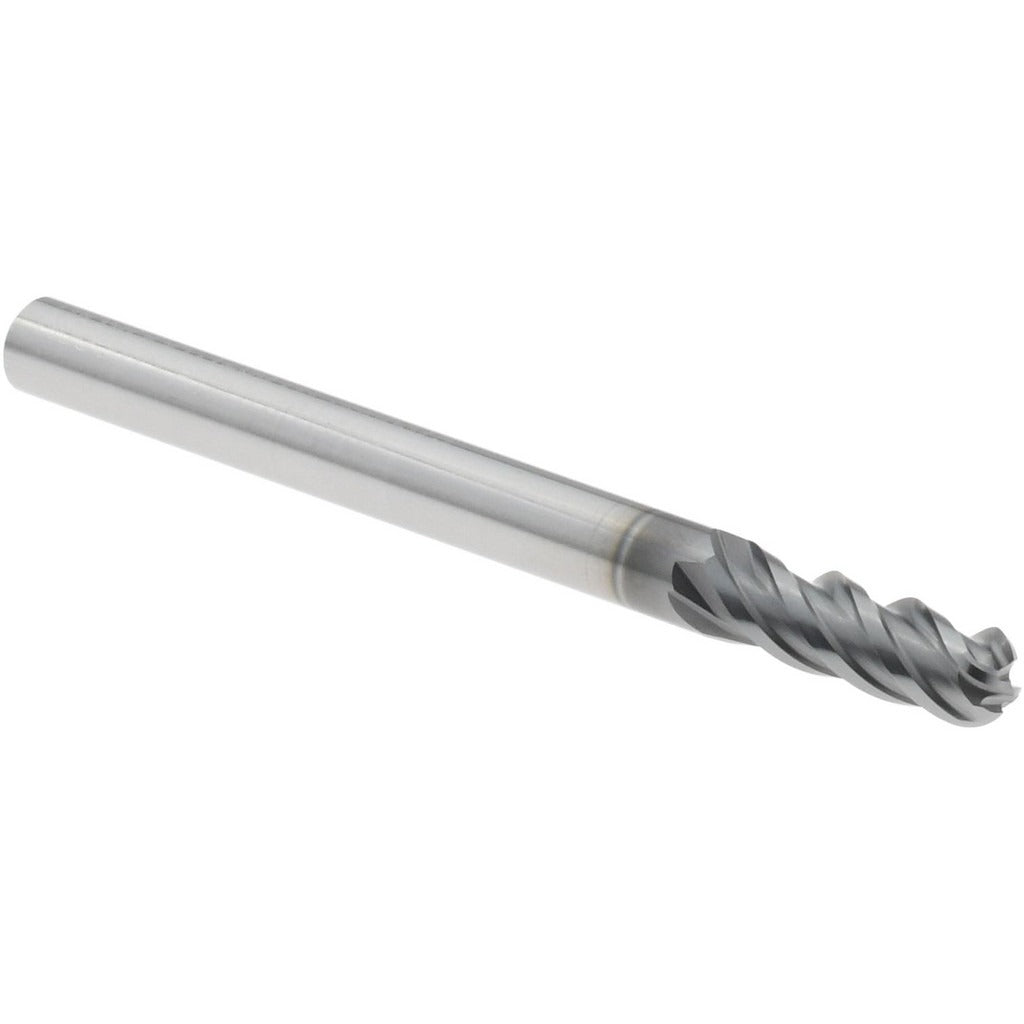 SECO TOOLS Seco 17004156 Ball End Mill 1/8 in 4 Flute Solid Carbide