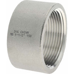 MERIT BRASS Merit Brass K611H-24 Half Coupling 1-1/2 in 316 Ss Fnpt