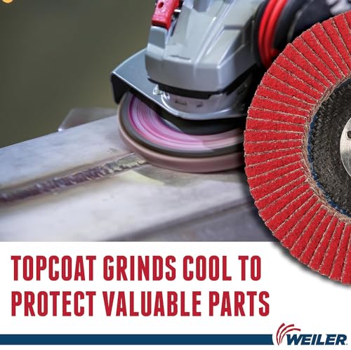 WEILER Weiler 50100 Saber Tooth Abrasive Flap Disc 36 Grit 10 Pack