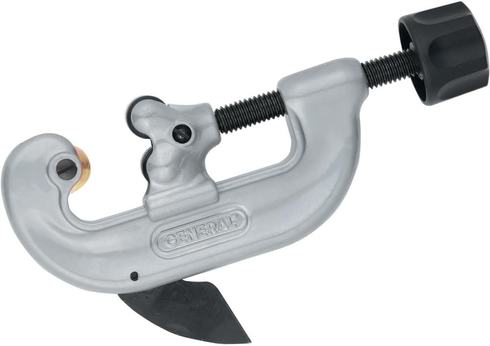 GENERAL TOOLS General Tools 120 Tubing Cutter, Hand Powered, 1/8 Inch to 1-1/8 Inch Outside Diameter, Replacement RW121/2, RW122