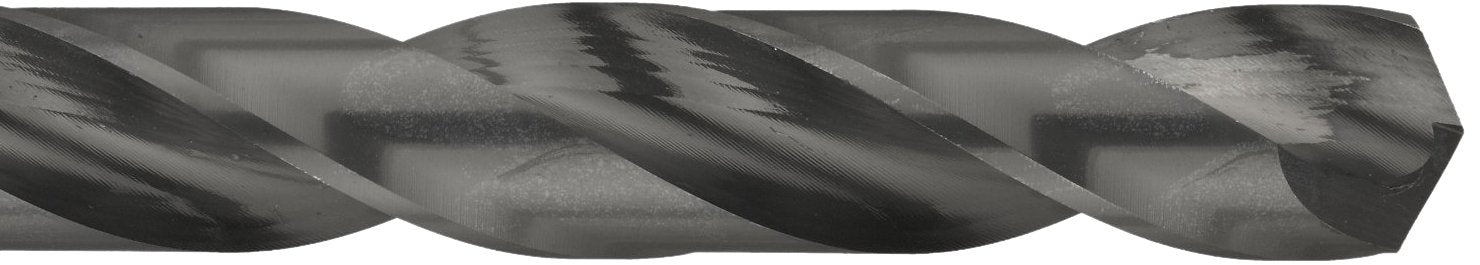 CHICAGO-LATROBE Chicago Latrobe 45794 150ASP High-Speed Steel Jobber Length Drill Bit, Black Oxide Finish, Round Shank, 135 Degree Split Point, Letter Size X, 6-Pack