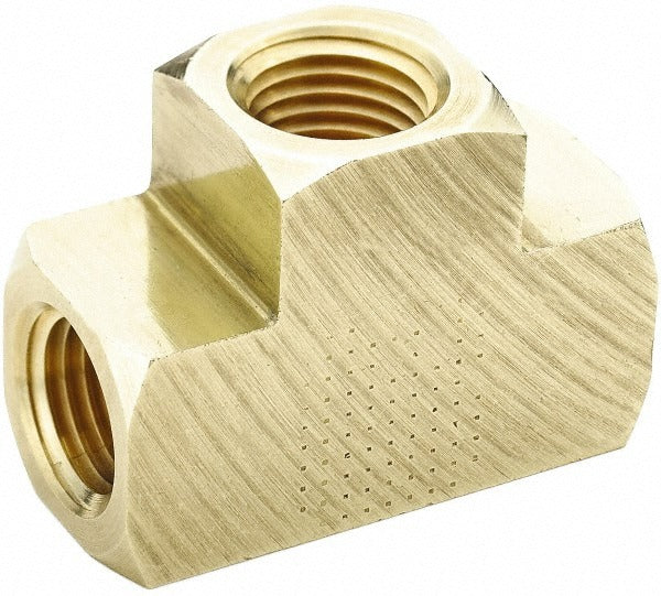 PARKER Parker L2203P-8 Brass Female Tee 1/2 Inch Fnptf 1000 Psi