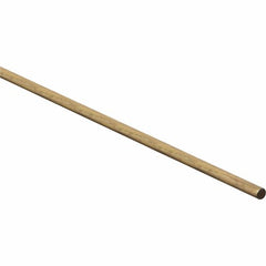 NATIONAL HARDWARE National Mfg N215-244 Solid Brass Smooth Rod 1/4x36
