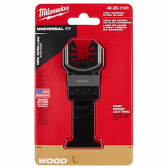 MILWAUKEE Milwaukee 49-25-1101 Hcs Wood Multi-tool Blade 1-3/8 in 4pk
