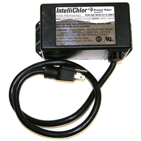 PENTAIR Pentair EC-520888 IntelliChlor IC15 Salt Chlorine Generator for Above Ground Pools