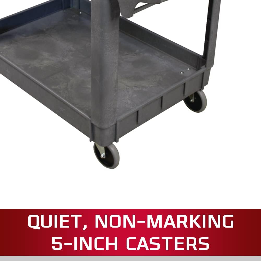 JET Jet 140019 PUC-3725 Resin Utility Cart 550 lbs 46 in x 25-1/2 in x 33-1/2 in
