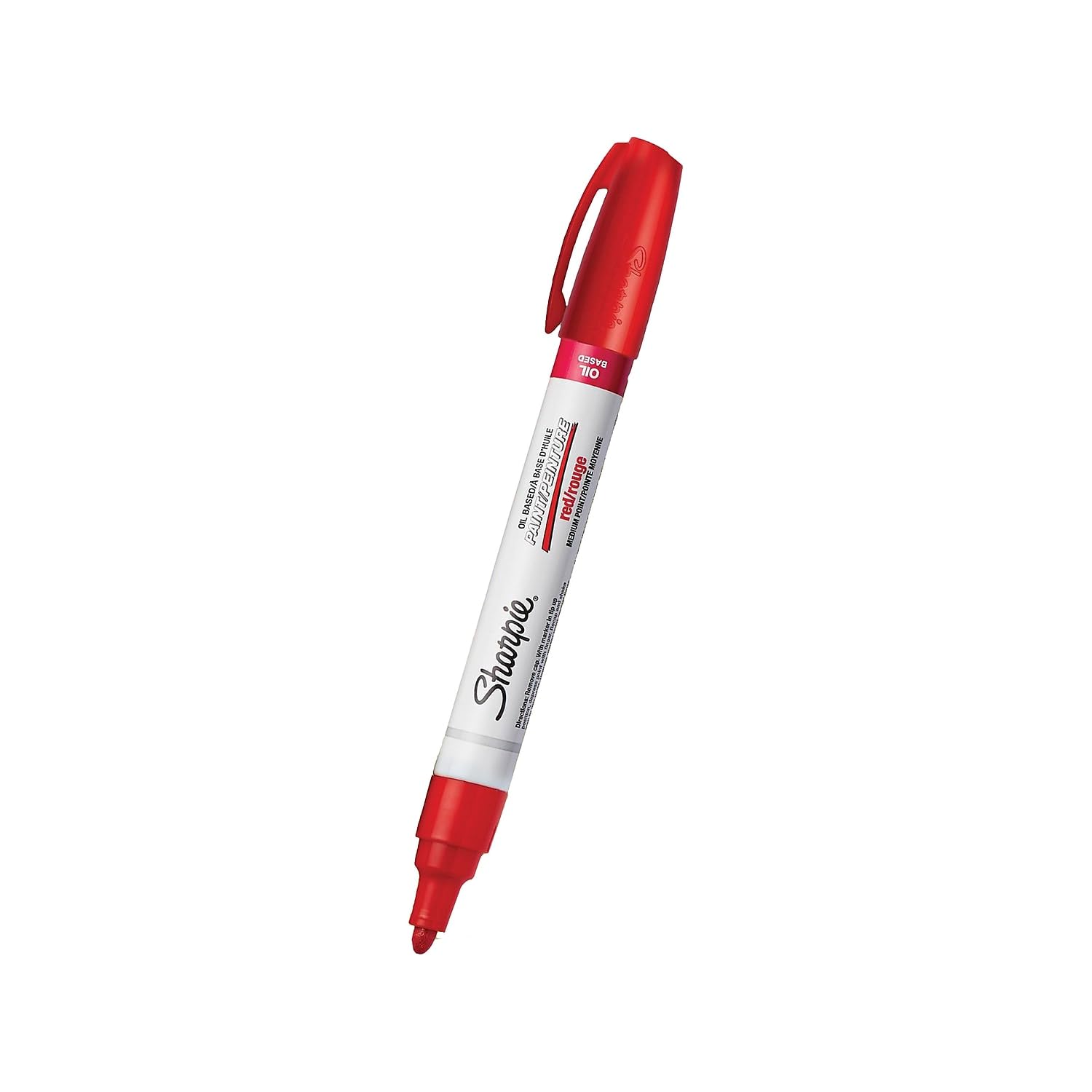 SHARPIE Sharpie 2107613 Oil-Based Paint Markers Medium Tip 12-Pack Red