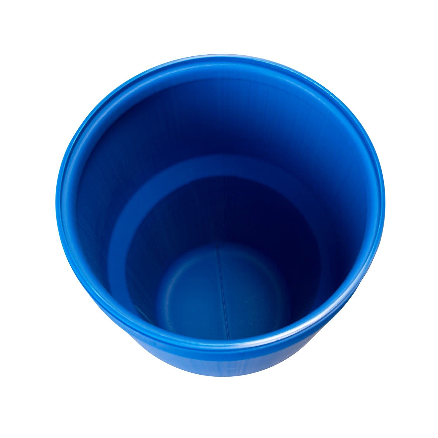 EAGLE GASKET AND PACKING Eagle 1610MB 14 Gallon High Density Polyethylene Lab Pack Barrel Drum with Lever-Lock Lid Blue