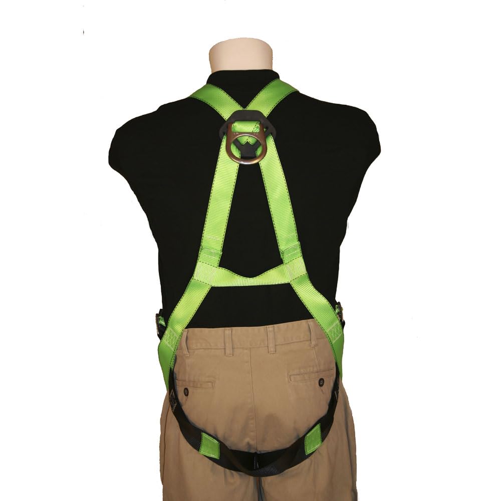 PEAKWORKS Peakworks V8002010 Fall Protection Full Body Safety Harness Universal Fit