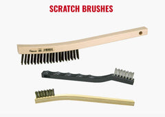 Weiler 44660 Plater's Brush Stainless Steel Fill 3 x 19 Rows Curved Handle Pack of 12