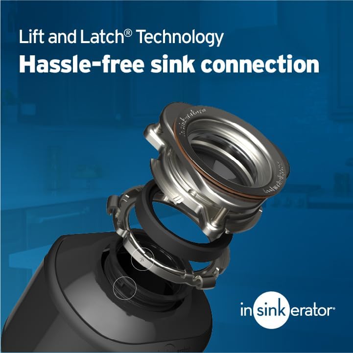 INSINKERATOR InSinkErator BADGER5W/C Badger 5 Garbage Disposal with Power Cord 1/2 HP