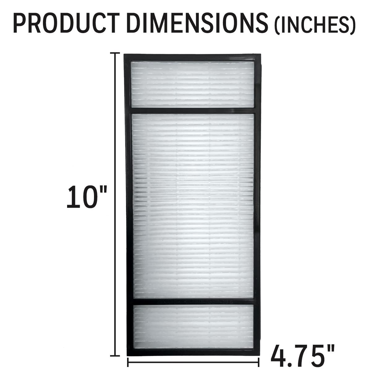 HONEYWELL Honeywell HRF-H2 True HEPA Air Purifier Replacement Filter H, 2-Pack 2 Count Pack of 1