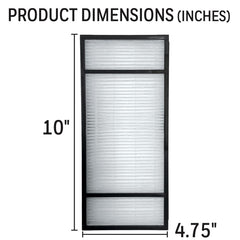 Honeywell HRF-H2 True HEPA Air Purifier Replacement Filter H, 2-Pack 2 Count Pack of 1