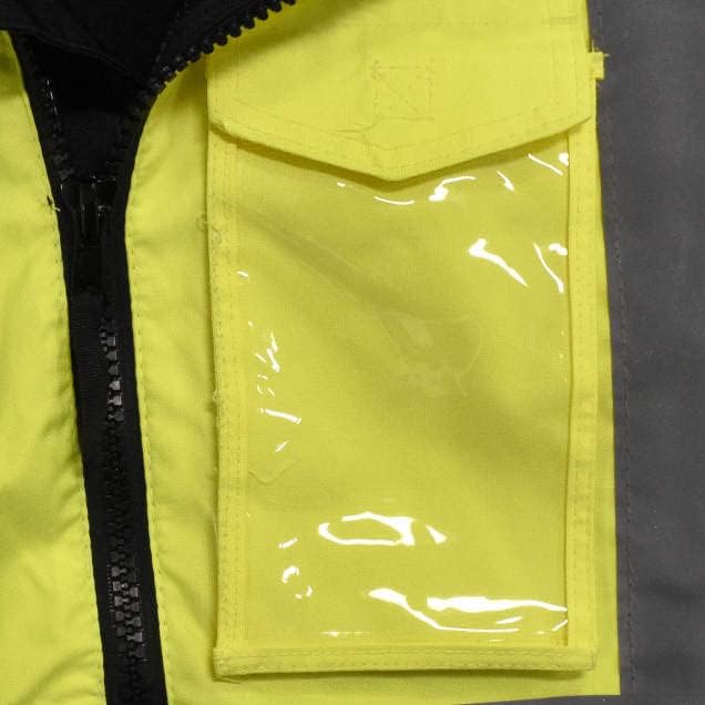 RADIANS Radians SJ210B-3ZGS-M Radwear Winter Bomber Jacket Hi-Viz Green Black Bottom Medium