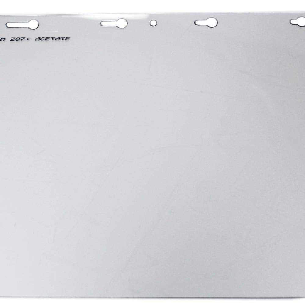 SELLSTROM Sellstrom S35000 Face Shield Replacement Window Uncoated Acetate Clear Tint