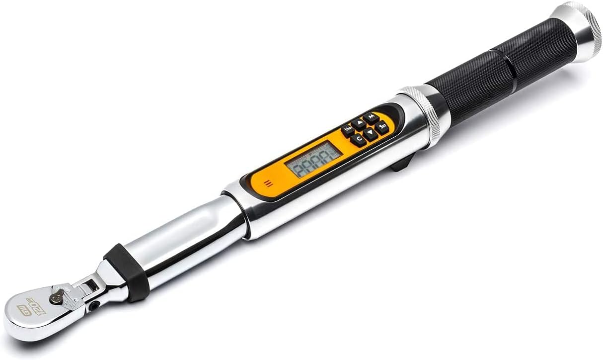 GEARWRENCH GEARWRENCH 85194 1/4 Drive 120XP Flex Head Electronic Torque Wrench with Angle