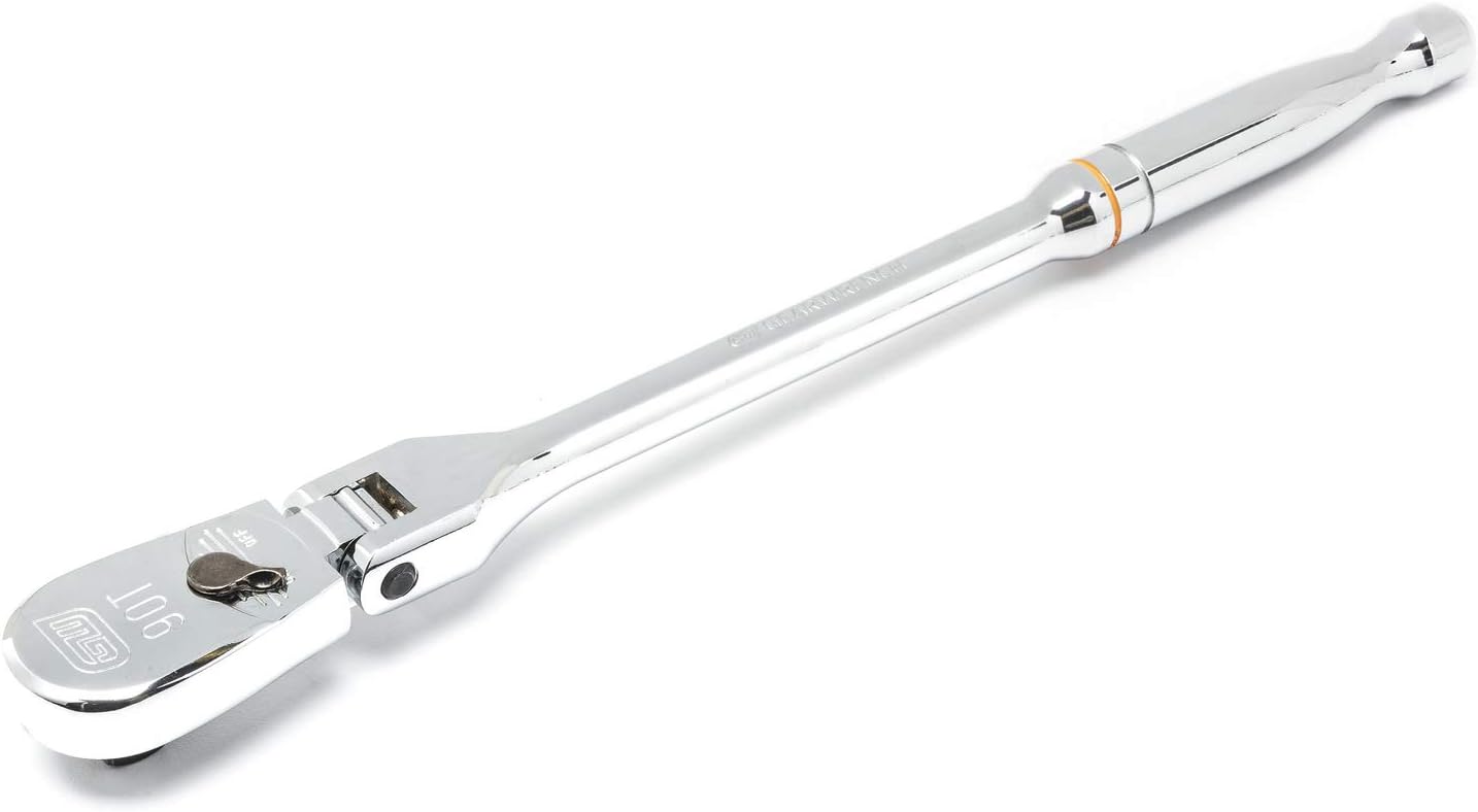 GEARWRENCH Gearwrench 81215T 3/8 Drive 90 Tooth Full Polish Flex Teardrop Ratchet