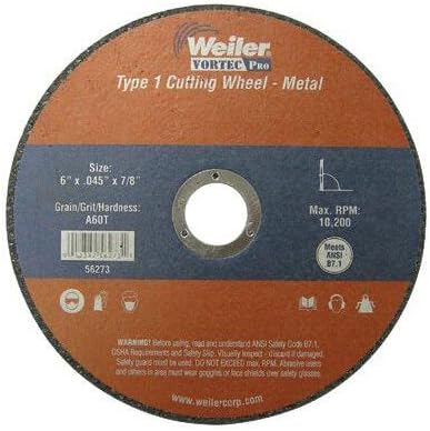 WEILER 56273 ABRASIVES, FILES, & CHISELS