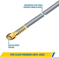 Jackson Professional Tools 4003700 Pro-Flow Heavy Duty Garden Hose 5/8 Inch x 75 Feet
