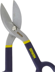 IRWIN 22010 Tools Tinner's Snip Flat Blade 10-inch