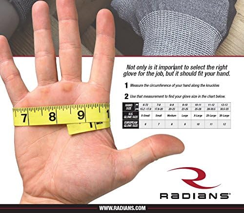 RADIANS Radians RWAF-100 Safety Glasses Cleaning Supplies One Size