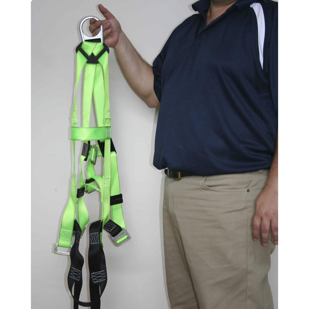 PEAKWORKS Peakworks V8002010 Fall Protection Full Body Safety Harness Universal Fit