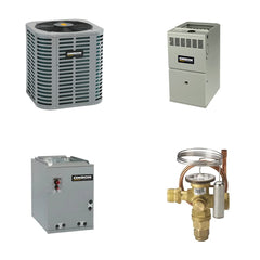 Oxbox Oxbox 3-Ton 36000 BTU R-454B 14.3 SEER2 Dual Fuel Split System - J5HP5036A1000+J801V060BM4SEA+J5MXCB016AC6HC+5AYTXVH3A1836A
